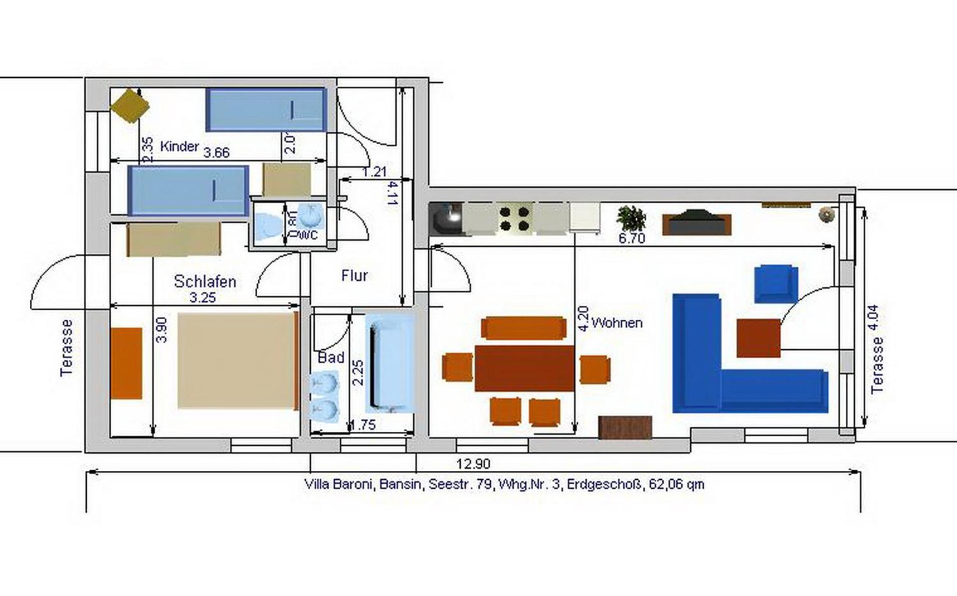 Schoene Ferienwohnung In Seebad Bansin 200M Vom Strand Heringsdorf Dış mekan fotoğraf